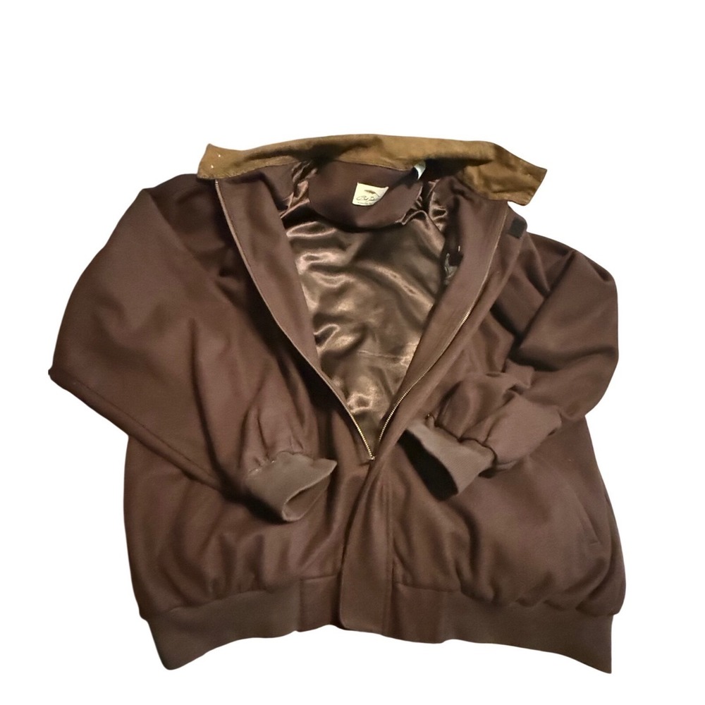 Vintage Bob Timberlake Signature‎ Wool Blend Jacket XXL Pinehurst 1895 Brown - Picture 2 of 11